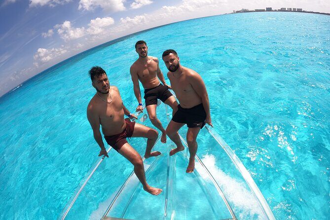 1-hour Clear Boat Tour in Nichupte Lagoon from Cancun - Key highlights you’ll actually care about