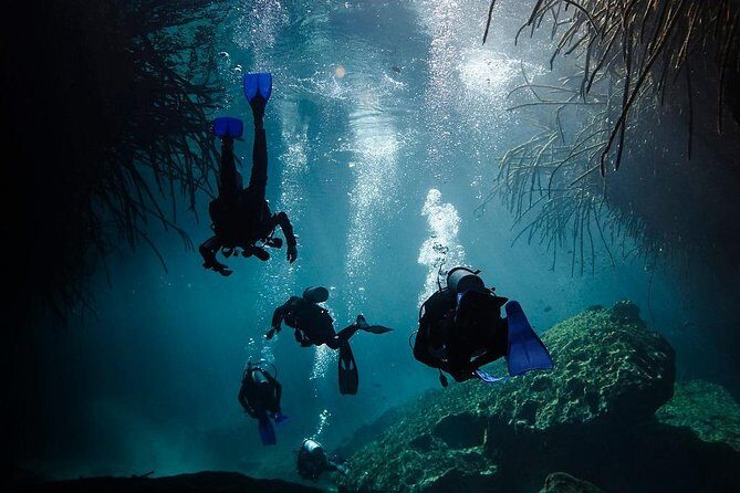 2 cenote divings (including one deep diving) for advanced divers in Tulum - Parque Dos Ojos: where the route makes sense