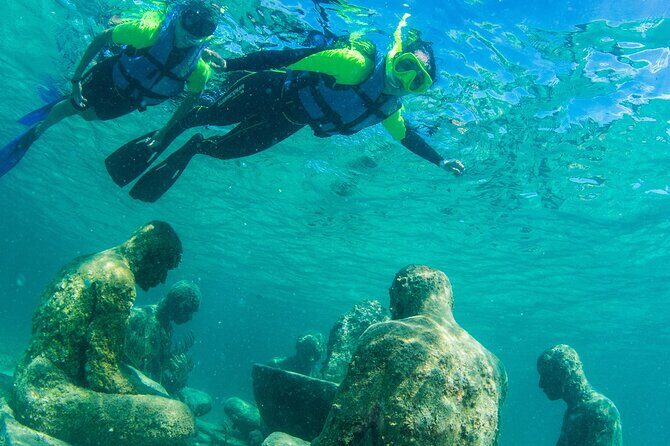 2-Hour Snorkeling Paradise Reef in Cancún Underwater Museum - The boat ride to Punta Nizuc: what to expect during the transfer
