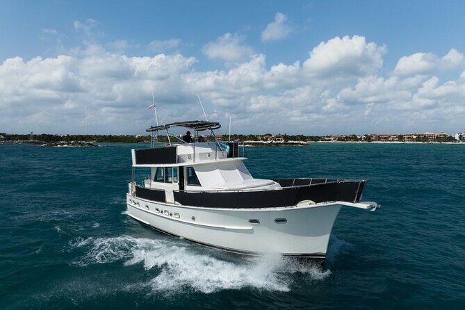 2 Hour Sunset-53' Hatteras Tulum, Playa Del Carmen, Riviera Maya - The Meal Onboard: Fresh Mexican Food to Fuel the Swim