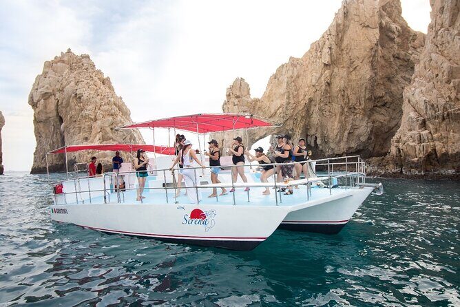2 Hour Sunset Tour on Catamaran in Cabo San Lucas - Open bar reality check: fun, but manage your pace