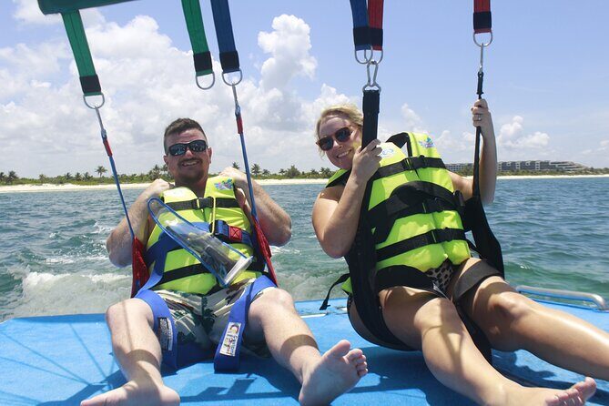 2 in 1 Parasailing and Jet Sky Tour in Cancun - Parasailing: height, time, and what the views really feel like