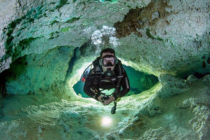 3 Cenote Dives - Casa & Dos Ojos - Gear up with a PADI instructor: what you’ll do before entering the water