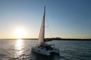 3 Hour Catamaran Experience in a Private 42' Lagoon - How the 3 Hours Usually Flow on the Water