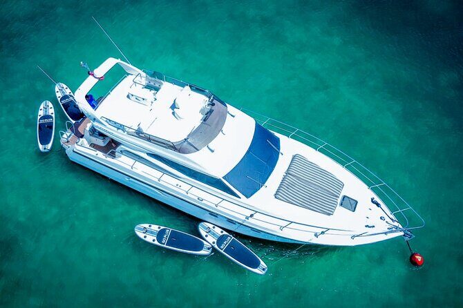 4 Hour - 47' Azimut, Tulum, Playa del Carmen, Riviera Maya - Paddle boards: extra time on the water