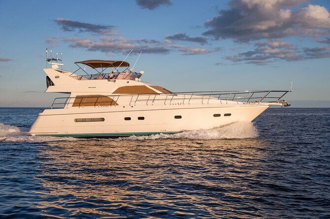 4 Hour - 60' Neptunus - Tulum, Playa del Carmen, Riviera Maya - A 60-foot Neptunus yacht cruise out of Puerto Aventuras