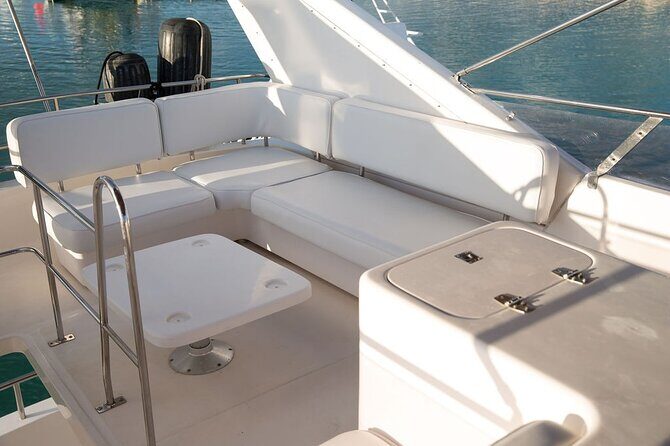 4 Hour - 60' Neptunus - Tulum, Playa del Carmen, Riviera Maya - Yacht party at La Bocana Caleta—and the open bar reality
