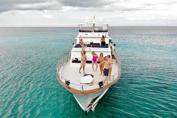 4 Hour - 80' Burger, Tulum, Playa del Carmen, Riviera Maya - Paddleboards and the high platform jump option