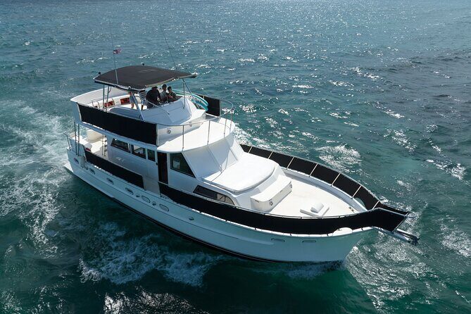 4 Hours - 53' Hatteras - Tulum, Playa Del Carmen, Riviera Maya - Inha Reef snorkeling: what to expect in real time