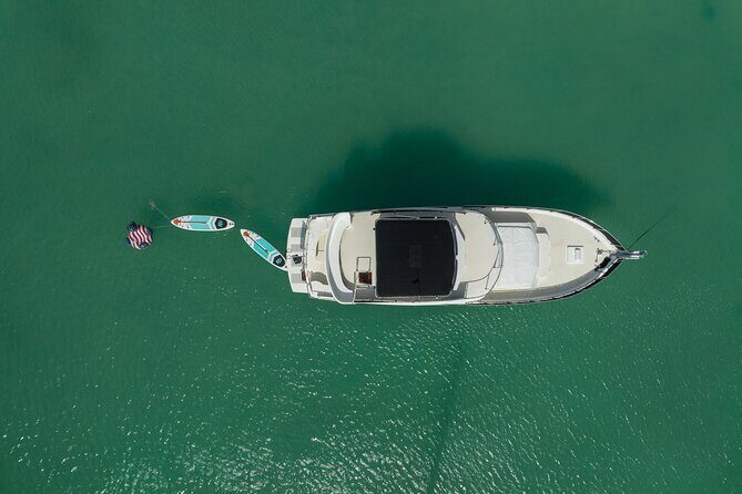 4 Hours - 53' Hatteras - Tulum, Playa Del Carmen, Riviera Maya - Meeting point near Puerto Aventuras: plan your arrival
