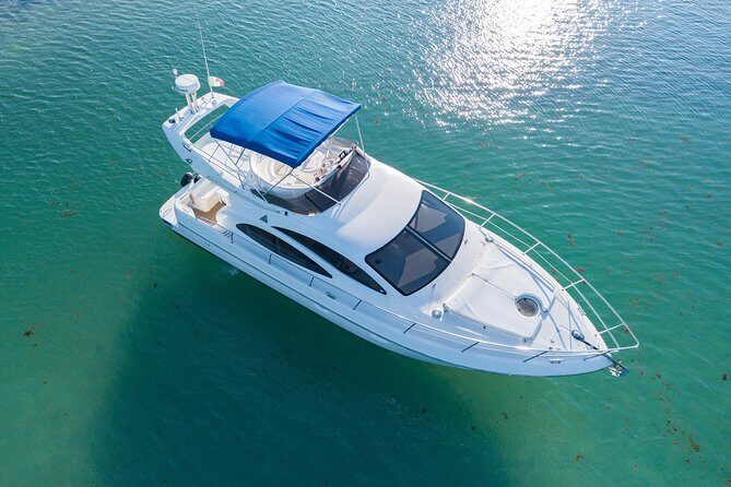 4H 42' Azimut Yacht All-Inclusive from Tulum & Playa del Carmen. - Where you board: Puerto Aventuras (close to Tulum, easy for day trips)