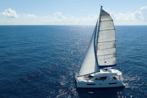 5-Hour 38'Luxury Catamaran All-Inclusive Tulum & Playa del Carmen - La Bocana shallow stop with music and easy swimming
