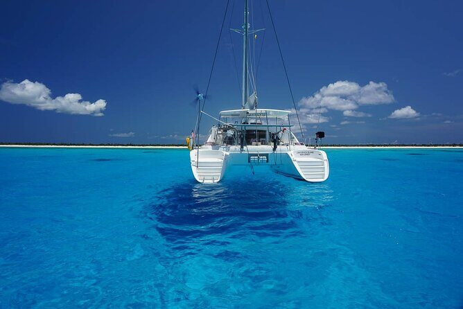 5H Private 40'Catamaran All-Inclusive in Tulum & Playa del Carmen - The 5-hour flow from Puerto Aventuras: cruise, snorkel, snack, repeat