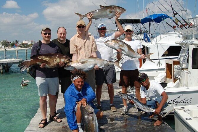 6-Hour Shared Fishing Tour - A half-day sport fishing launch from Puerto Juárez