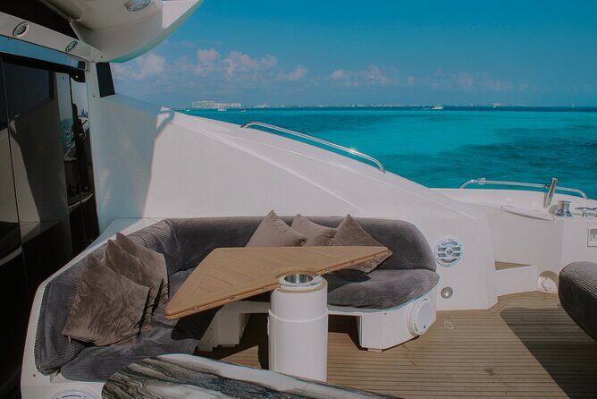 82 Feet Mega Yacht Rental up to 15pax in Cancun - Service That Feels Like a Team, Not a Script