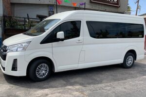 Airport transfers and all - The 40-minute ride: clean vans, A/C comfort, and real onboard drinks