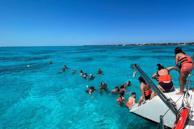 All Inclusive Isla Mujeres Catamaran - Playa Centro town time: walking, shopping, and a tequila tasting courtesy