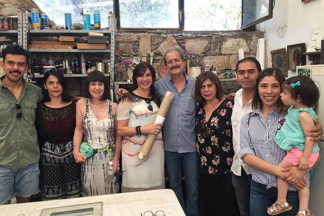 Art tour through artists' workshops around San Miguel de Allende - Stop 3: Bea Aaranson’s workshop and the talk behind the art