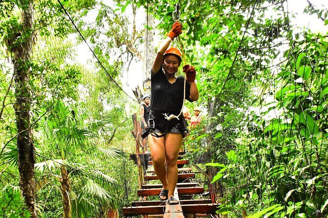 ATV Adventure, Interactive Bridges, Ziplines, Cenote and Lunch - From Your Hotel to Extreme Adventuring Eco Park: Fast Start, Big Day Energy