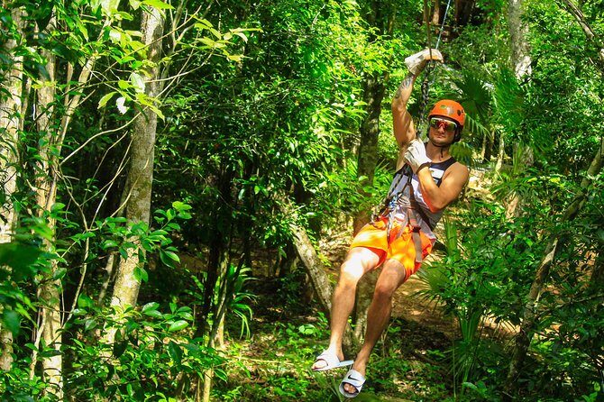 ATV Adventure, Interactive Bridges, Ziplines, Cenote and Lunch - Cenote Verde Lucero: The Swim That Makes This Tour Feel Real