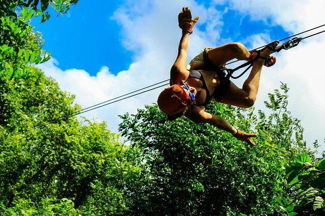 ATV Adventure, Interactive Bridges, Ziplines, Cenote and Lunch - Lunch, Tequila Tasting, and the Mayan Performance: Local Flavor Meets a Sales Script