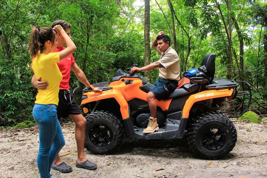 ATV Adventure to Jade Cavern Double - What you’ll see in the jungle: orchids, palms, and bats