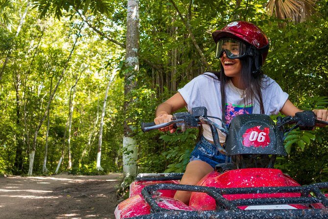 ATV Adventure to Jade Cavern with transfer - Riding the ATV trails: solo vs tandem and how the terrain feels