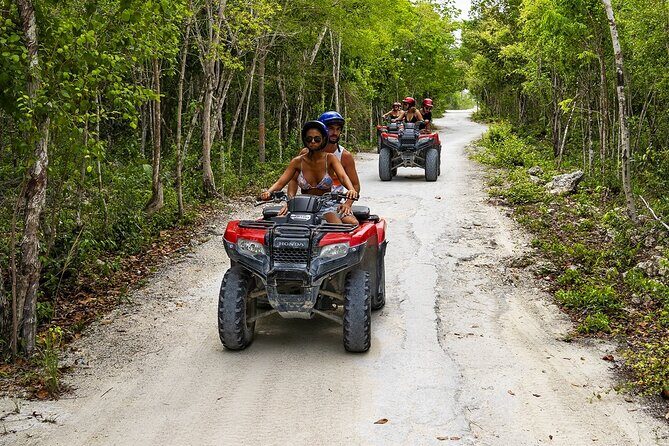 ATV Adventure to Mayan Jade Cavern plus Snorkeling and Lunch - Playa Uvas Beach Club: Lunch + Snorkeling (Time May Be Tight)