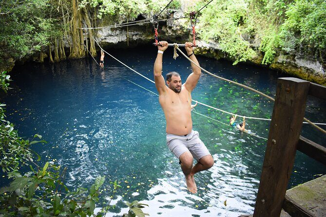 ATV Adventure with Ziplines & Cenote from Playa del Carmen - Cenote Time: Cooling Off at Verde Lucero