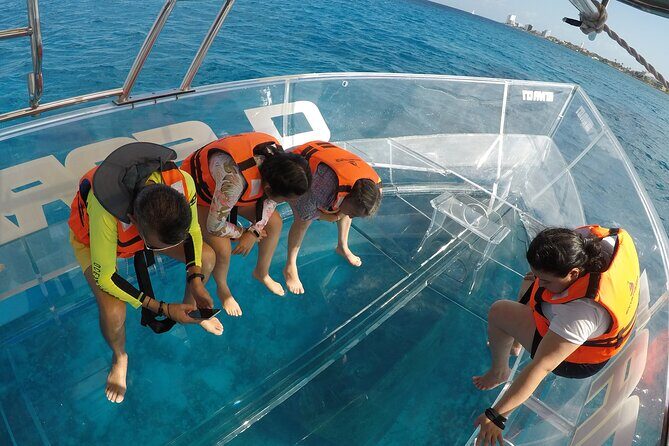 ATV and Clear Boat Ride Full Experience in Cozumel - Tequila tasting stop: fun learning, but be ready for sales pressure