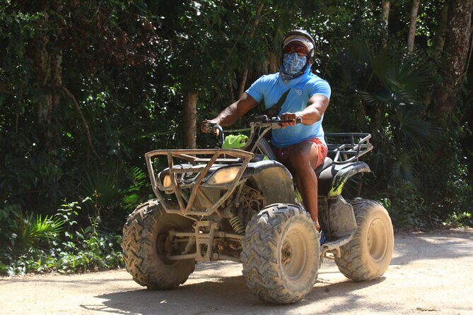 ATV Cenote and Zipline Sacred Jungle Expedition - Zipline circuit: the first line is the one you’ll remember