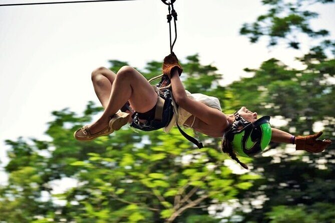 ATV Circuit in Cancun, Horseback Riding, Zip Lines, Cenote, lunch - Zip Lines and the Spider Web: The Part Where Confidence Gets Built
