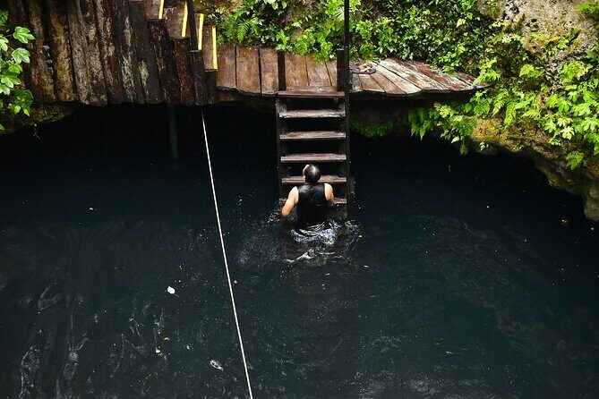 ATV Combo Horseback Riding, ATV, Ziplines, Cenote and Lunch - Mayan Cenote: swim time, jumping options, and how to plan