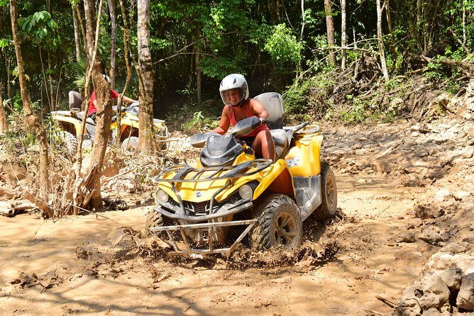 ATV Extreme and Snorkel Combo Tour from Cancun - Yal-ku Lagoon snorkeling: more water after lunch-breathing space