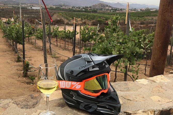 ATV Off-Road Adventure through Valle de Guadalupe + Winery Visit - Where it all starts: Lago Valle Wine Glamping ATV setup