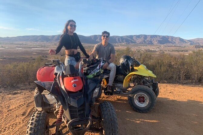 ATV Off-Road Adventure through Valle de Guadalupe + Winery Visit - The ride through Valle de Guadalupe: dirt roads, vineyard views, and a lead guide