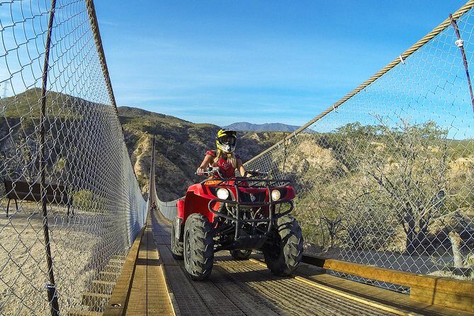 ATV Off-Road Experience: Cross the Wooden Bridge, Feel the Thrill - The Main Ride Across 247 Acres: Desert, Beach, and Big-Property Adventure