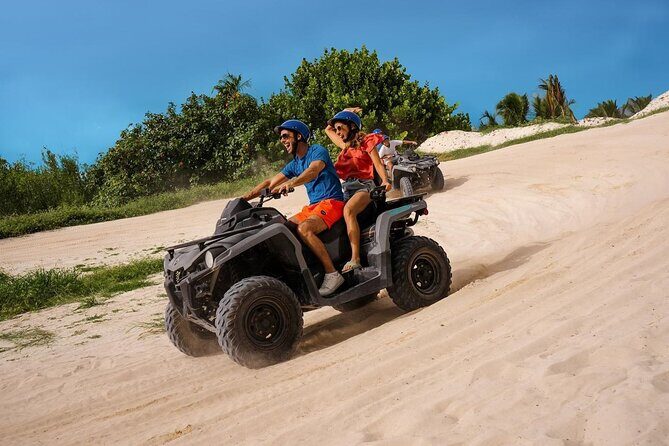 ATV or Speed Boat or Wave Runner with Beach Club In Riviera Maya - ATV Through Mangroves, Rainforest, and a Beach Finish