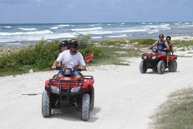 ATV Seashore + Cenote Combo: Mezcalitos & Mayan Cenote Experience - Mezcalitos coast trails: where the best views tend to happen