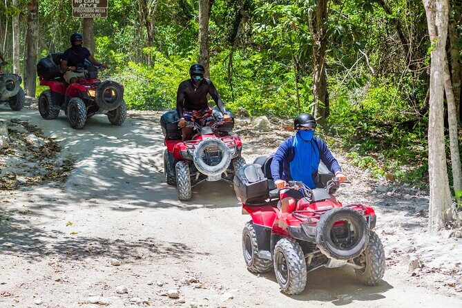 ATV to Jade Cavern, Mud Trails, Snorkel and Lunch with Open Bar - Key highlights you’ll feel on the day