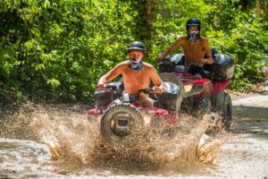 ATV to Jade Cavern, Mud Trails, Snorkel and Lunch with Open Bar - ATV + mud trails: what you’re really signing up for