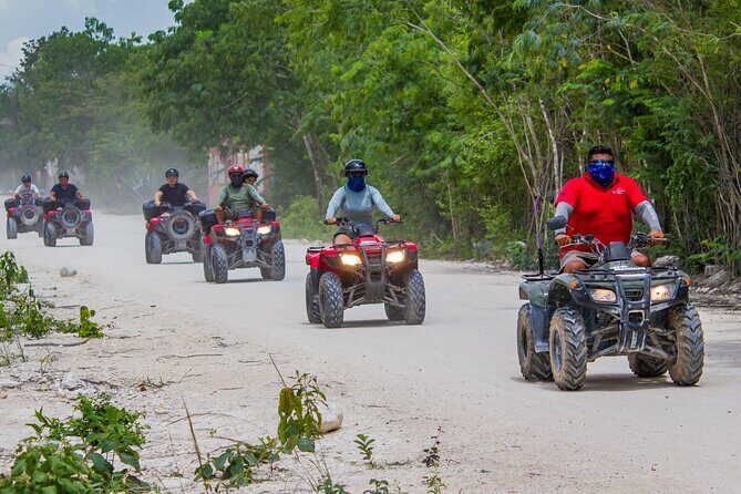 ATV to Jade Cavern, Mud Trails, Snorkel and Lunch with Open Bar - The Money Bar: lunch, lounge time, and open bar