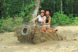ATV Tour from Cancun and Puerto Morelos with Ziplines and Cenote. - ATV Time: Off-Roading With Real Safety Gear