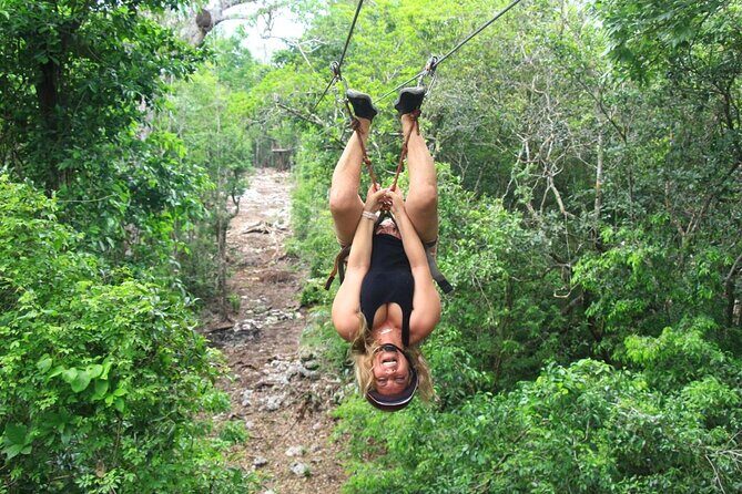 ATV Tour from Cancun and Puerto Morelos with Ziplines and Cenote. - Cenote Swim Experience: Cooling Off in Underground Water