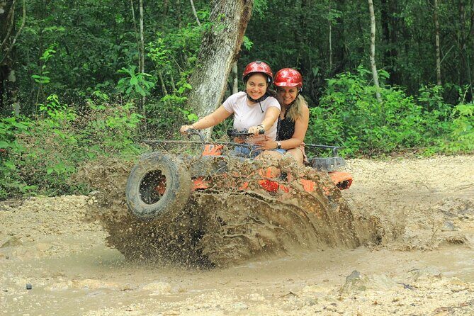 ATV Tour from Cancun and Puerto Morelos with Ziplines and Cenote. - ATV Time: Off-Roading With Real Safety Gear