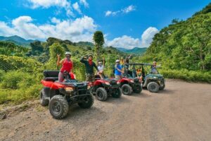 ATV Tour in Puerto Vallarta, waterfall and tequila tasting. - The ride: city start, then off-road jungle trails
