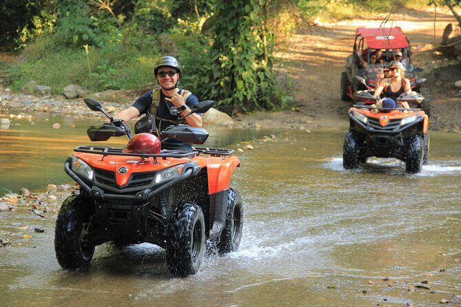 ATV Tour Rio Cuale Sierra Madre Mountains and tequila tasting - The climb: Sierra Madre trails and the Puerto Vallarta viewpoint payoff