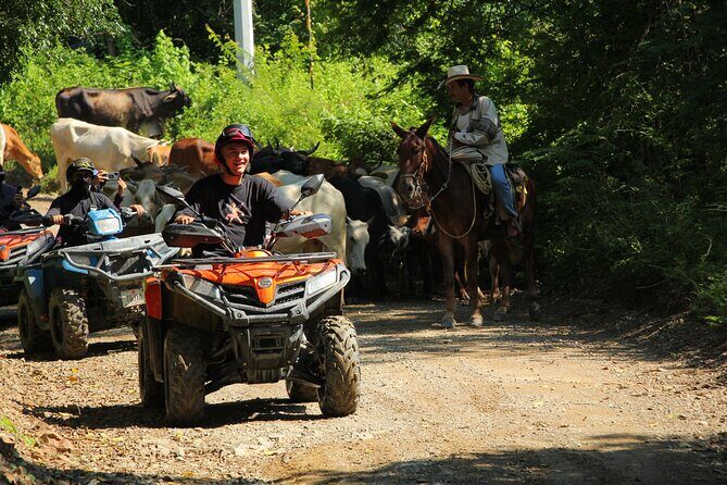 ATV Tour Rio Cuale Sierra Madre Mountains and tequila tasting - Waterfall lagoon swim: seasonal, but plan for it anyway