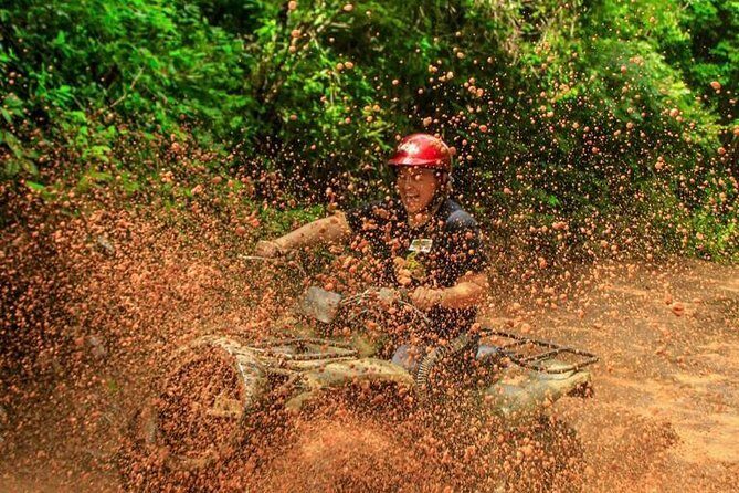 ATV Tour with Cenote swim, Ziplines, Transportation and Lunch Included - What You’re Paying for: $48.75 and the “three-in-one” payoff