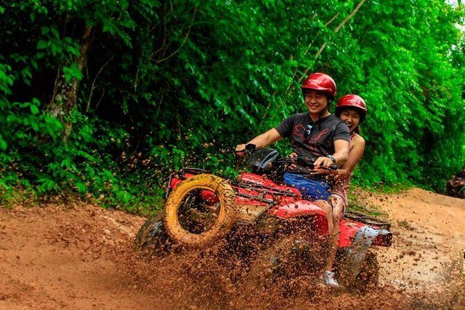 ATV Tour with Cenote swim, Ziplines, Transportation and Lunch Included - Cenote swim: the sacred water stop that can feel time-boxed